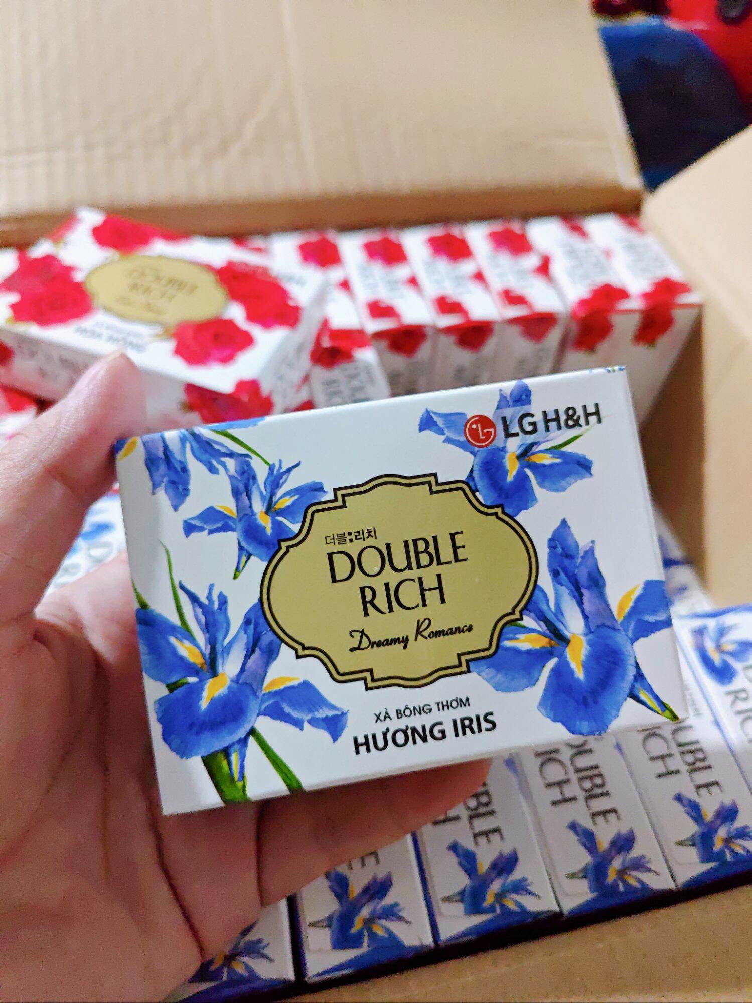 Xà bông cục thơm double rich 90g