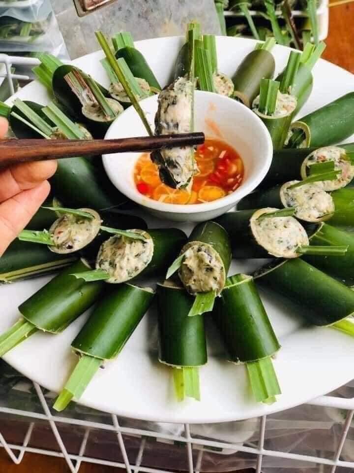 Ốc nhồi ống nứa (20 ống)- Đặc sản Tây Bắc (hoả tốc 2h Tphcm)