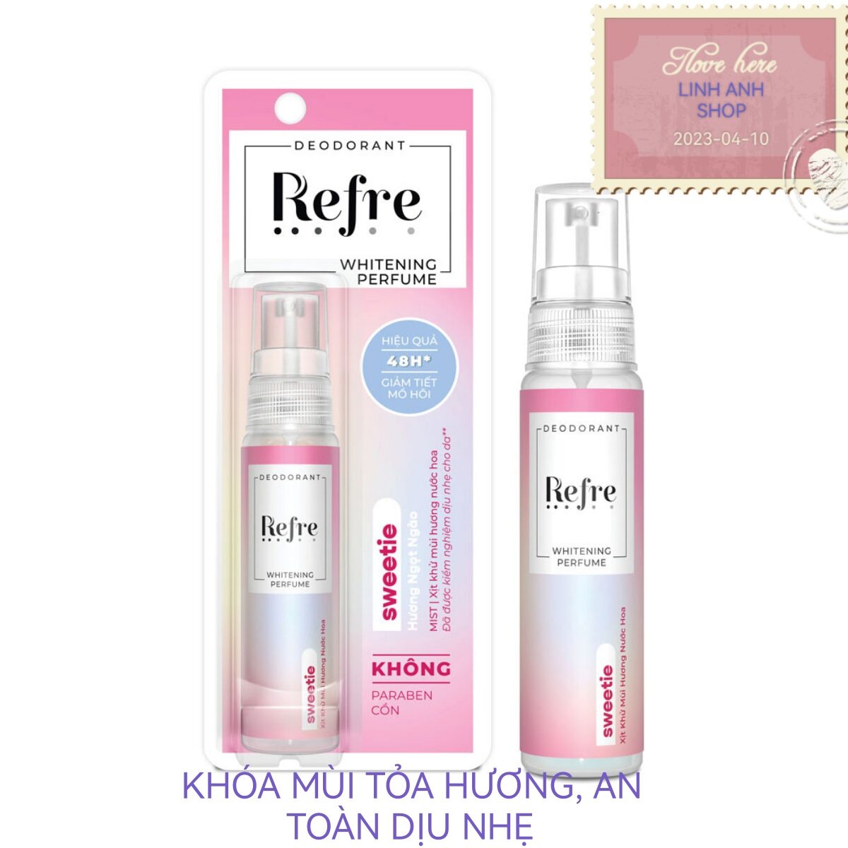Xịt Khử mùi Refre Hương Nước hoa 30ml