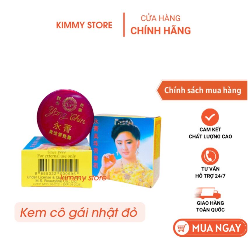 Kem cô gái nhật yong chin 22g lẻ 1 hộp