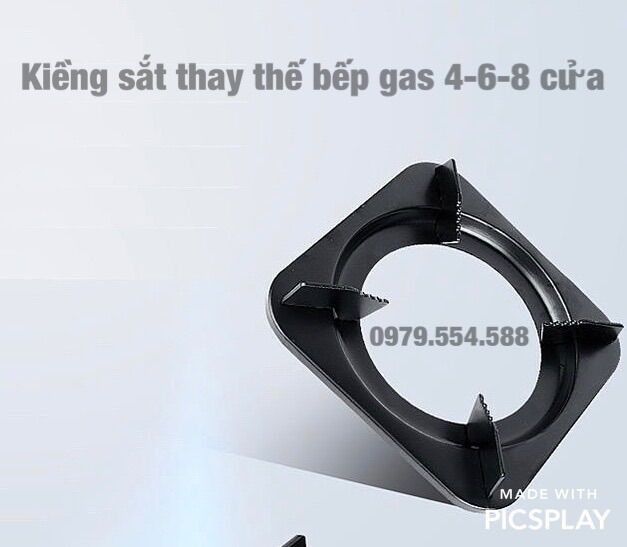 Kiềng sắt thay thế cho bếp gas nhiều họng 4-6-8 họng