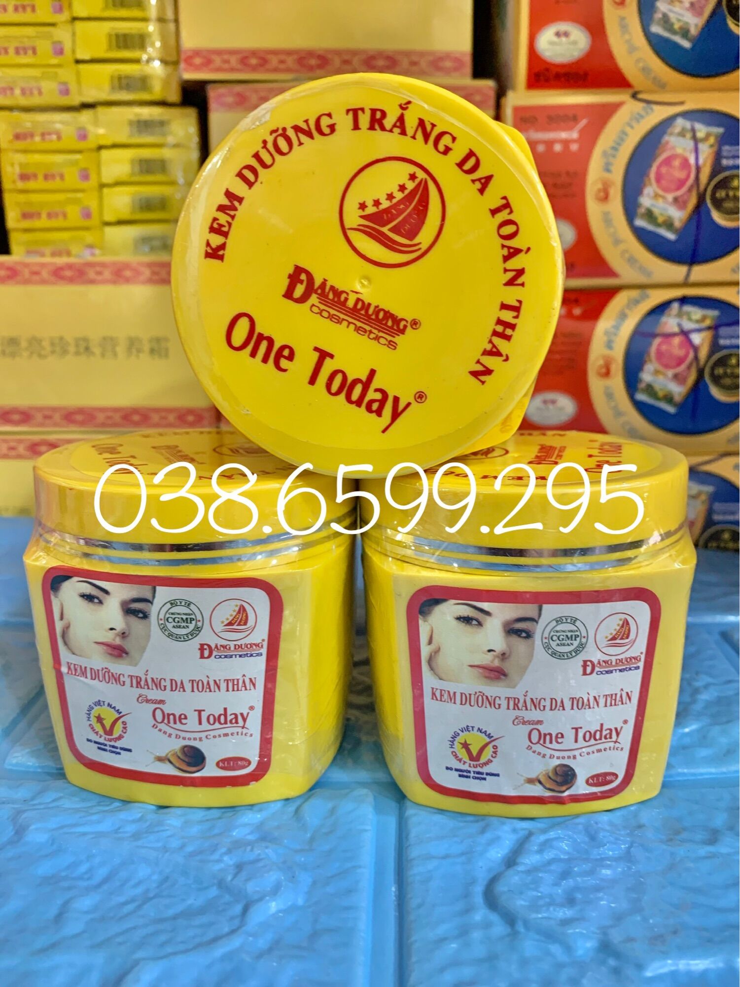 Kem ốc sên one today toàn thân hủ 80g