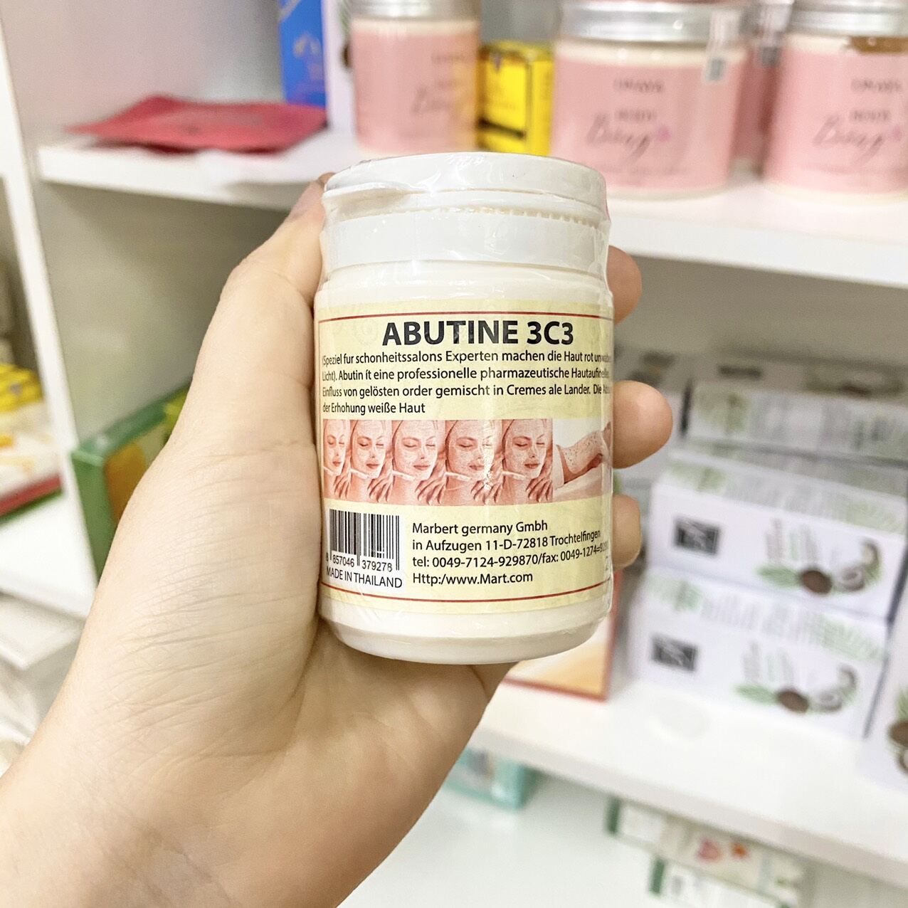 Kem Kích Trắng Abutine 3C3