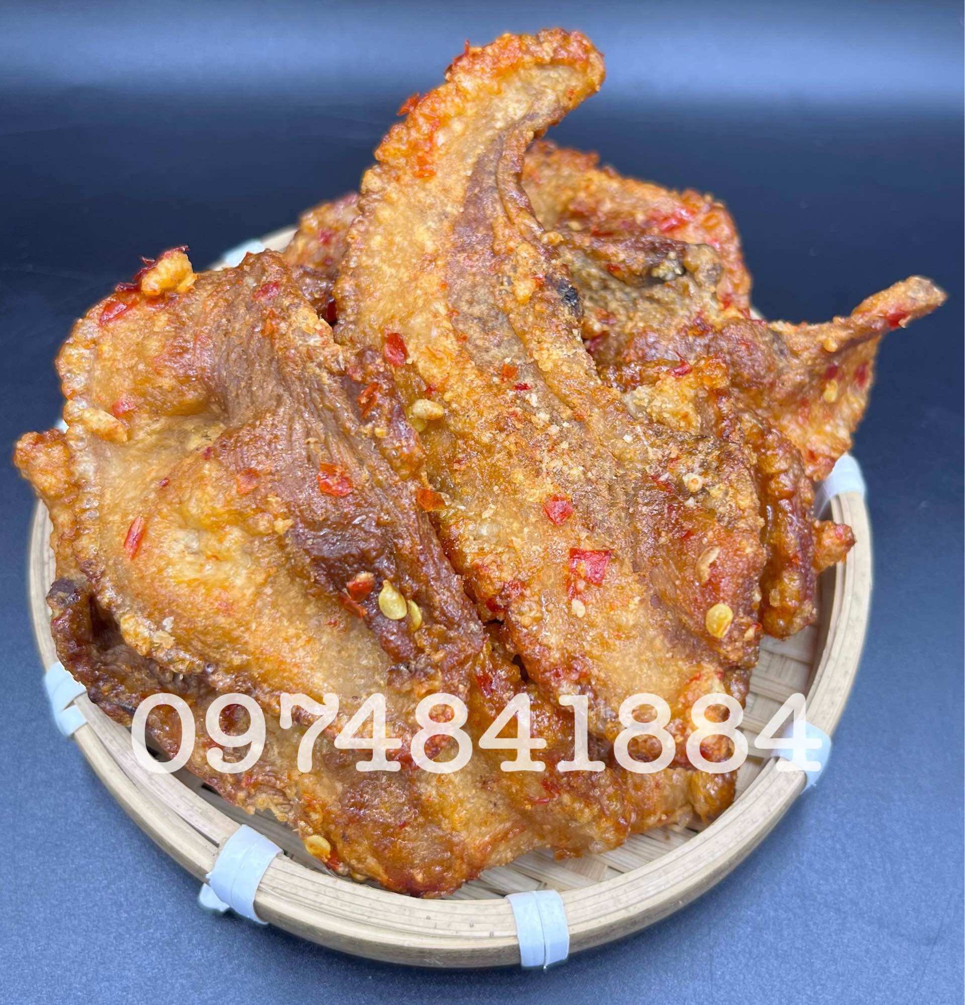 Hủ 250G ba rọi cháy tỏi siêu ngon