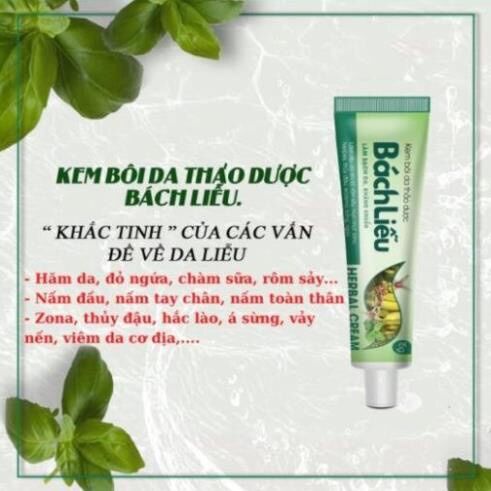 Kem bôi da thảo dược bách liễu
