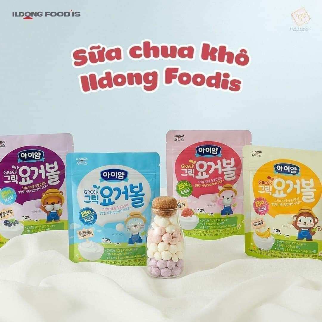 Sữa chua khô Ildong sấy lạnh Hàn Quốc cho bé