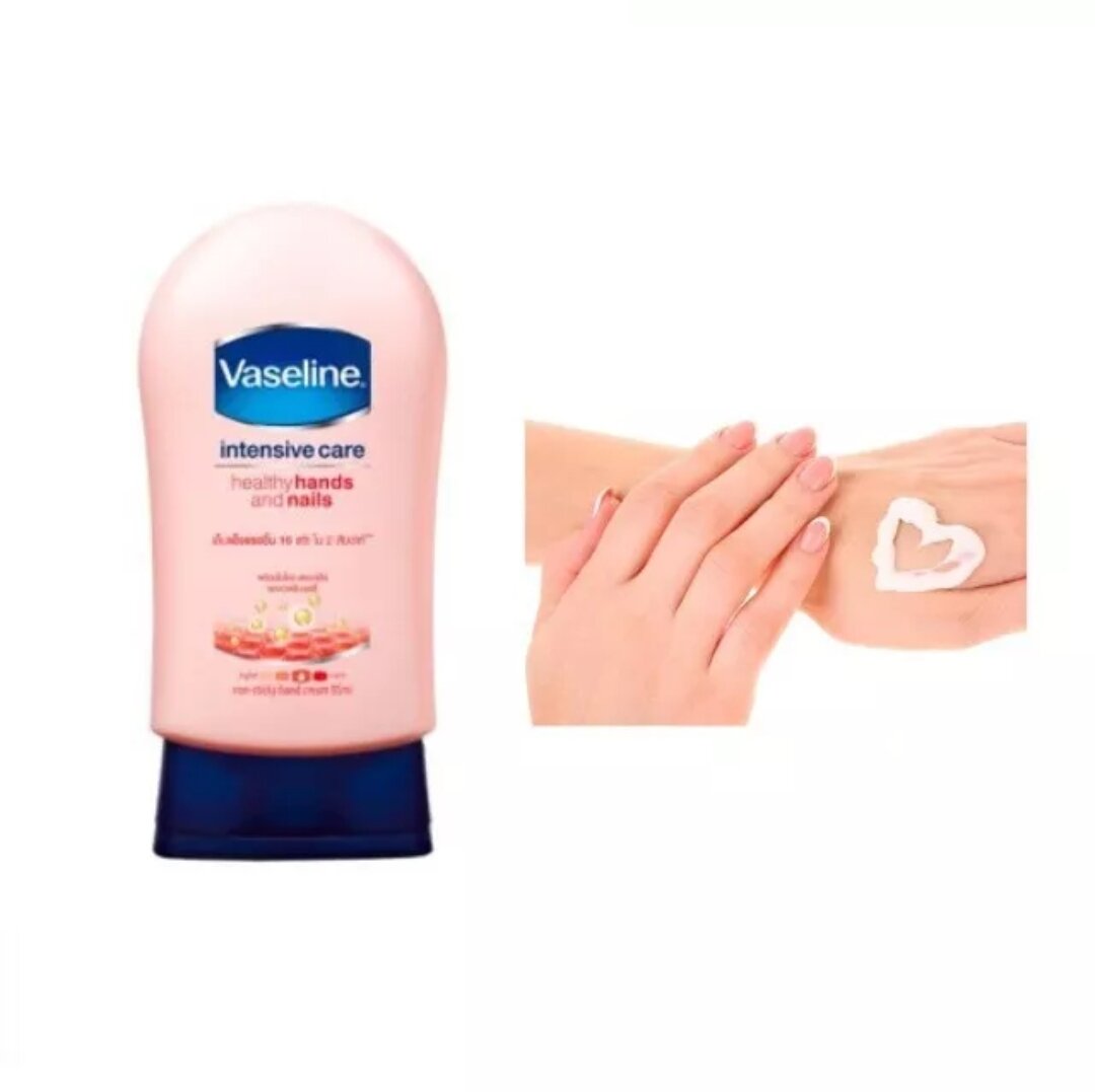 Kem dưỡng da tay và móng tay Vaseline Intensive Care 85g