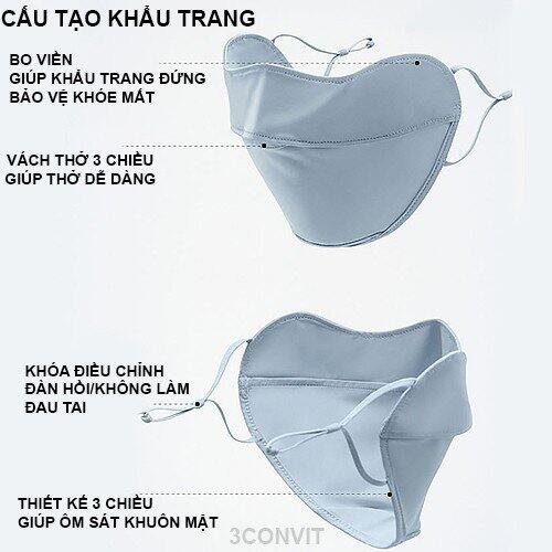 Khẩu trang vải chống nắng