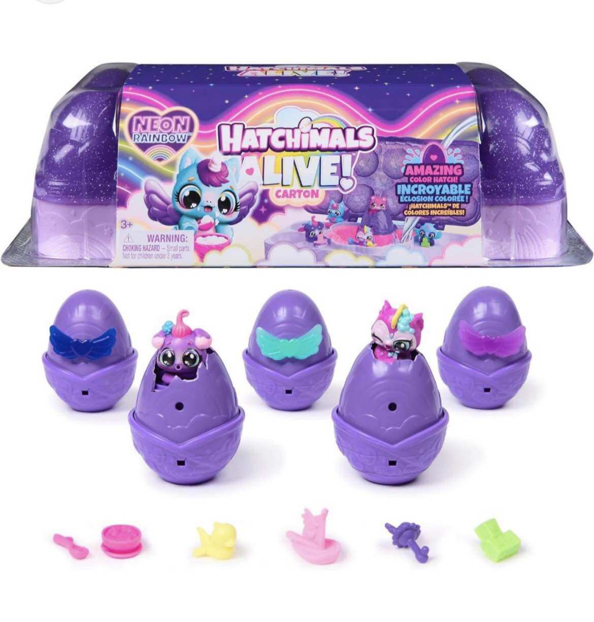 Trứng Hatchimals khay 10 trứng cho bé