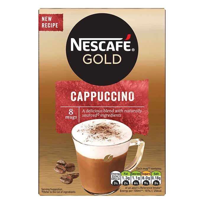 CAPPUCCINO NESCAFE GOLD ( hộp 1