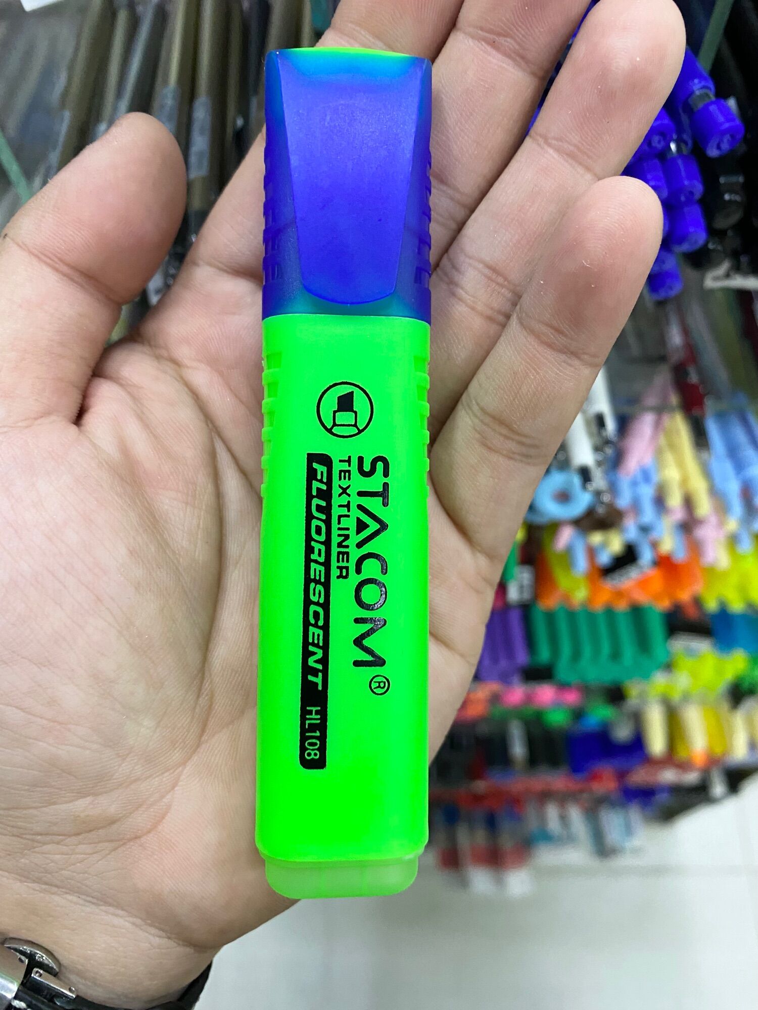 Bút dạ quang(nhớ dòng) Stacom HL108(tùy chọn màu sắc, số lượng)-highlighter