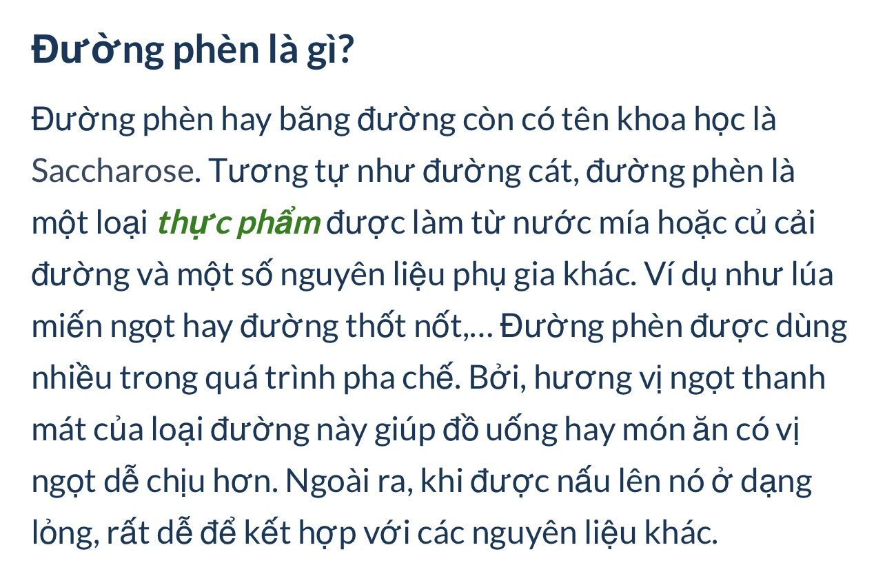 500G Đường Phèn Cục Quảng Ngãi