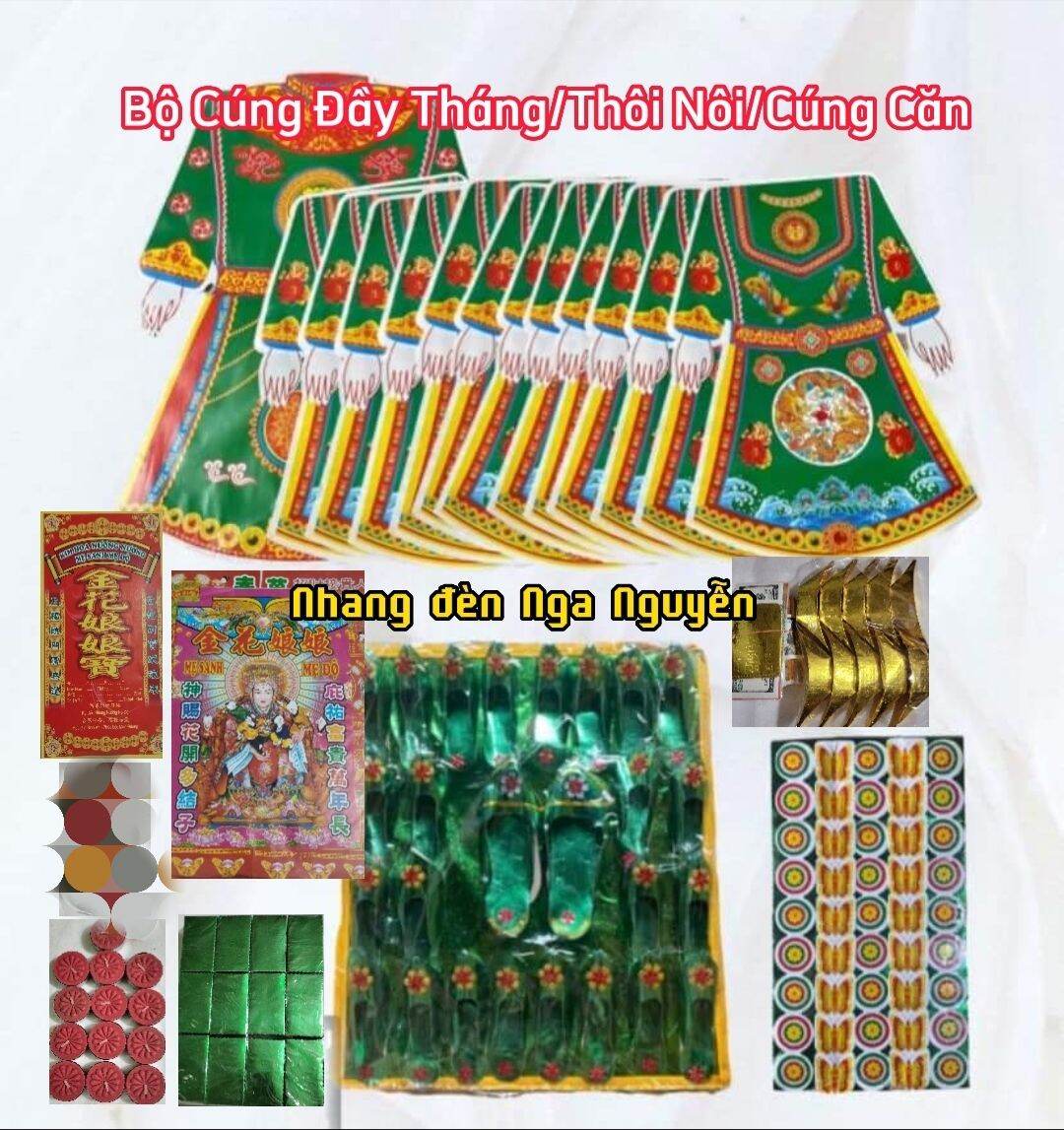 Bộ Giấy Cúng Đầy Tháng,Thôi Nôi ,Cúng Căn