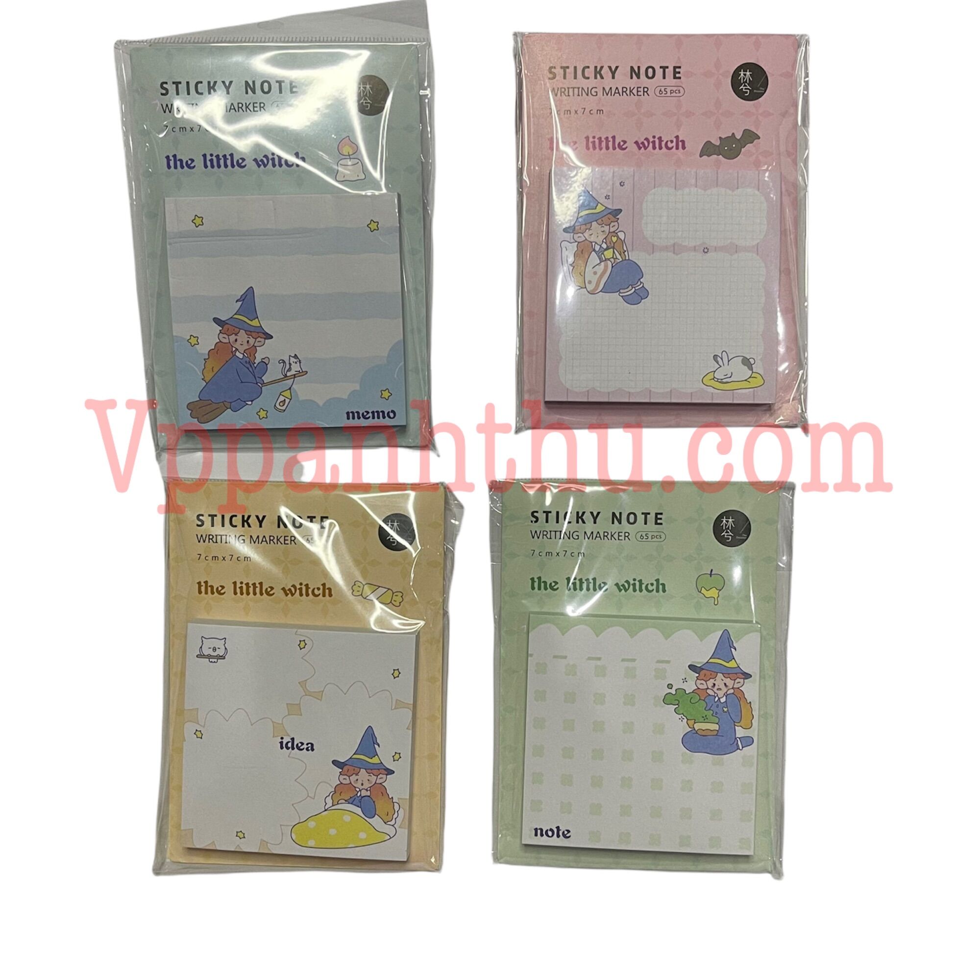 GIẤY NOTE GHI CHÚ HÌNH VUÔNG (1 XẤP)