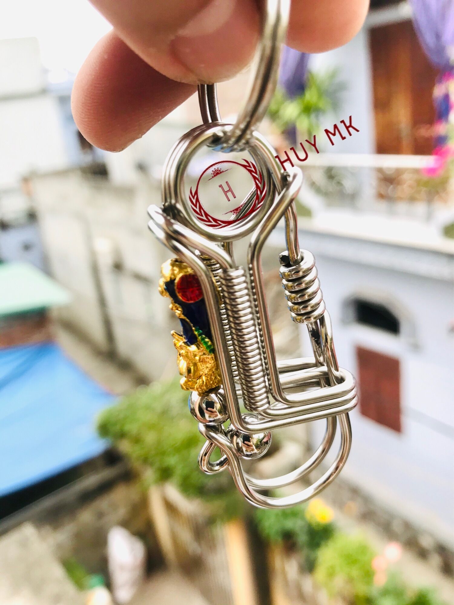 móc khóa thủ công tỳ hưu
