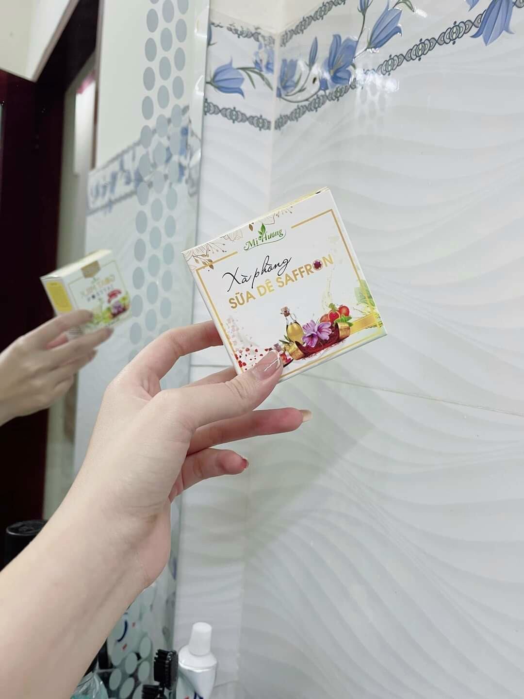 Xà Phòng Sữa Dê Mị Hương