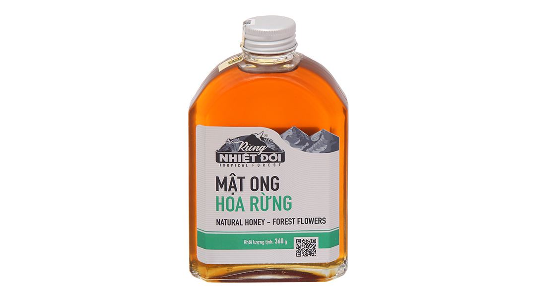 Mật ong hoa rừng Rừng Nhiệt Đới chai 360g