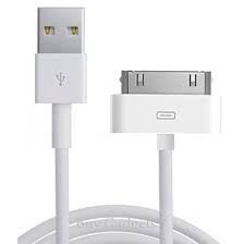 Dây cáp xạc loại tốt iphone 3 , 4, 4s , ipad đời cũ