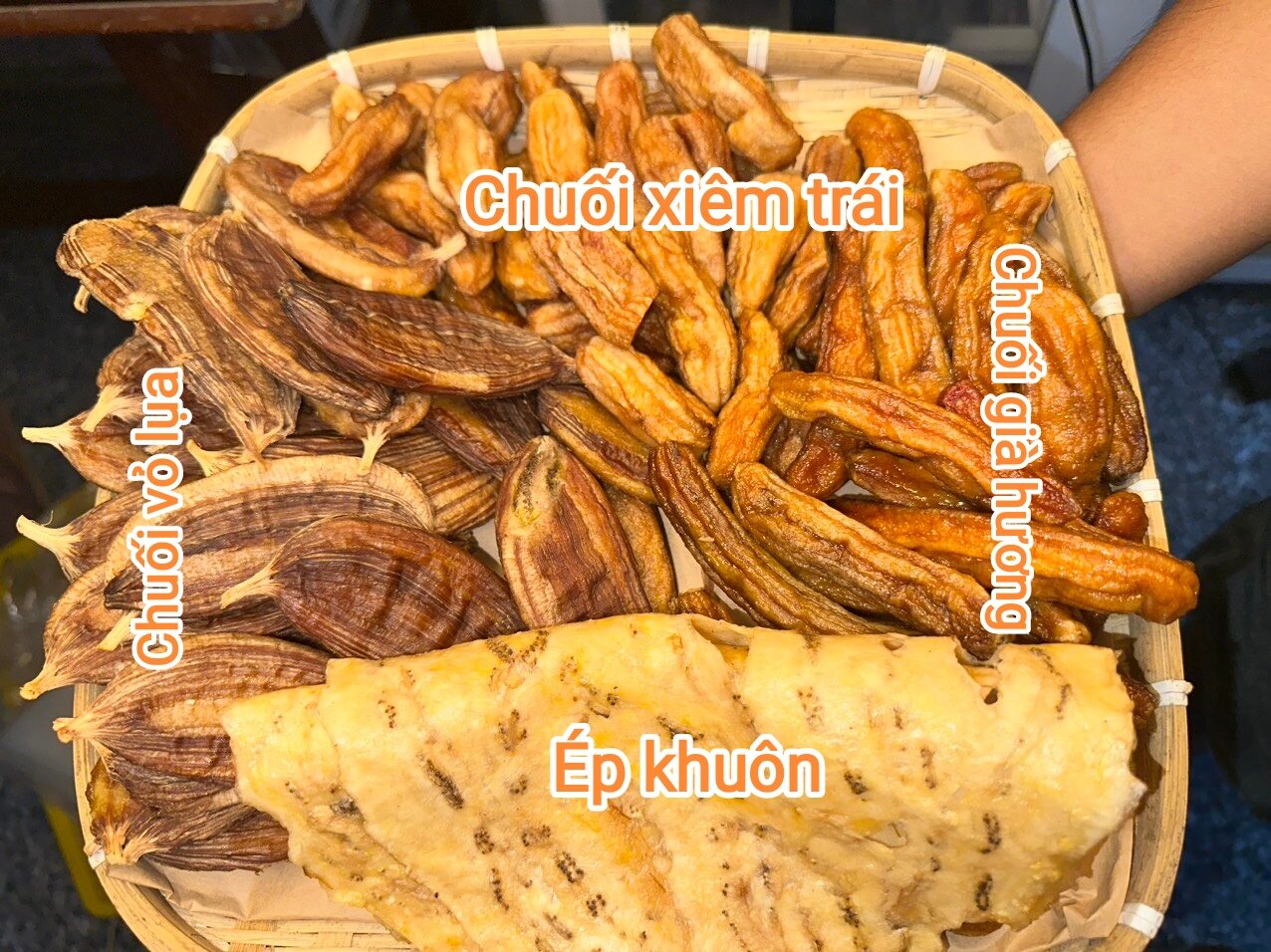 Combo chuối phơi dẻo Bến Tre
