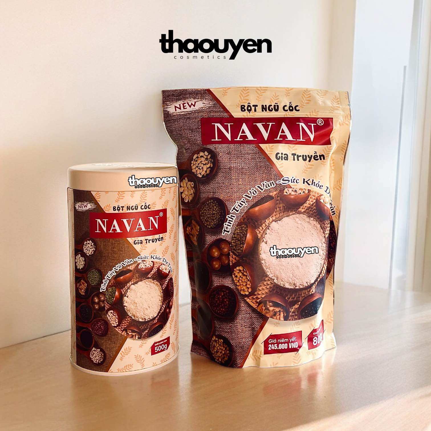 Bột Ngũ Cốc Navan Gia Truyền Bổ Sung Dinh Dưỡng Cho Mẹ Bầu Và Lợi Sữa Sau Sinh