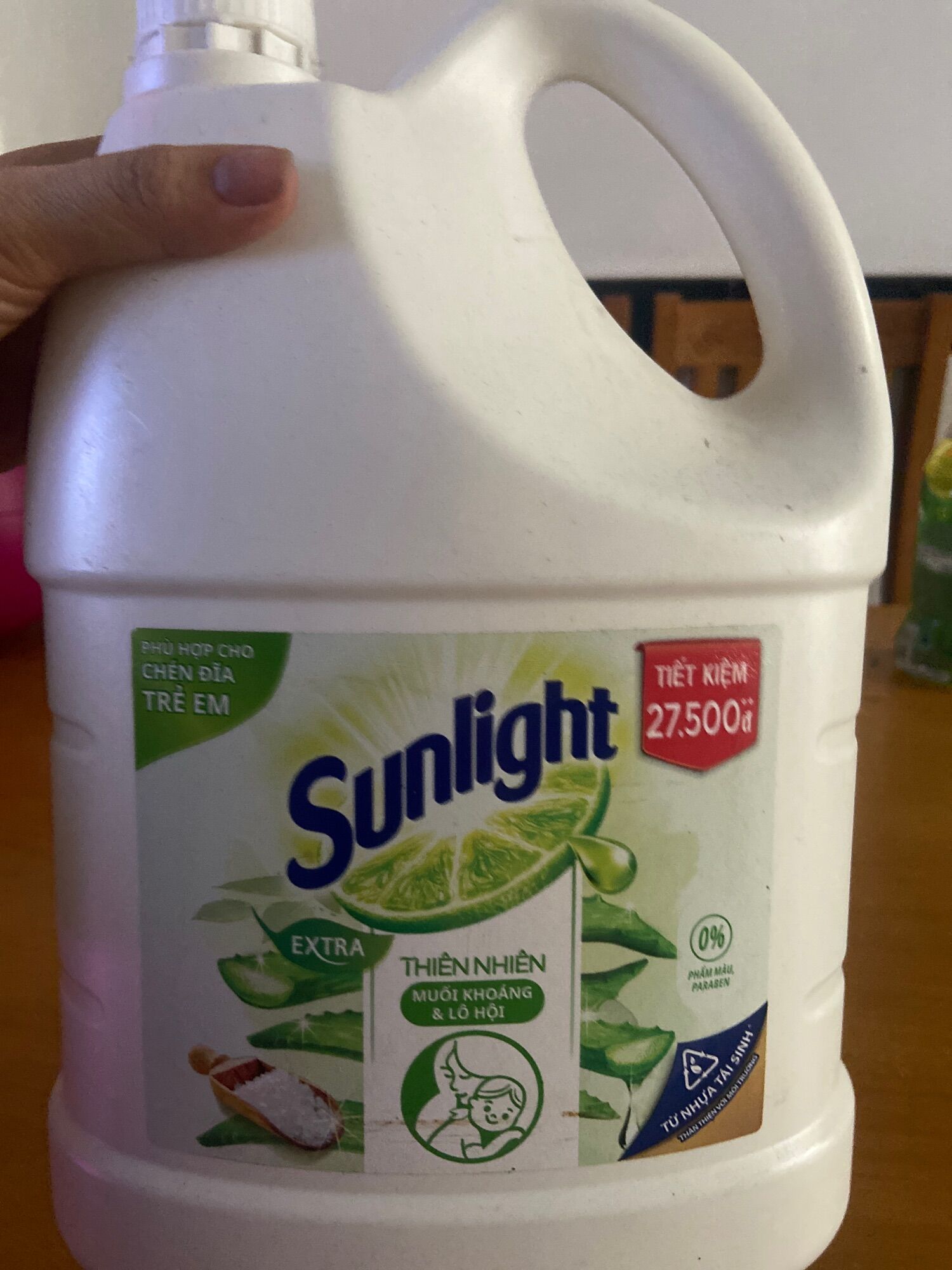 Can Nước Rửa Chén Sunlight 3,6kg