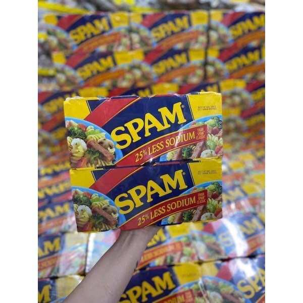 Thịt hộp SPAM 340g Mỹ