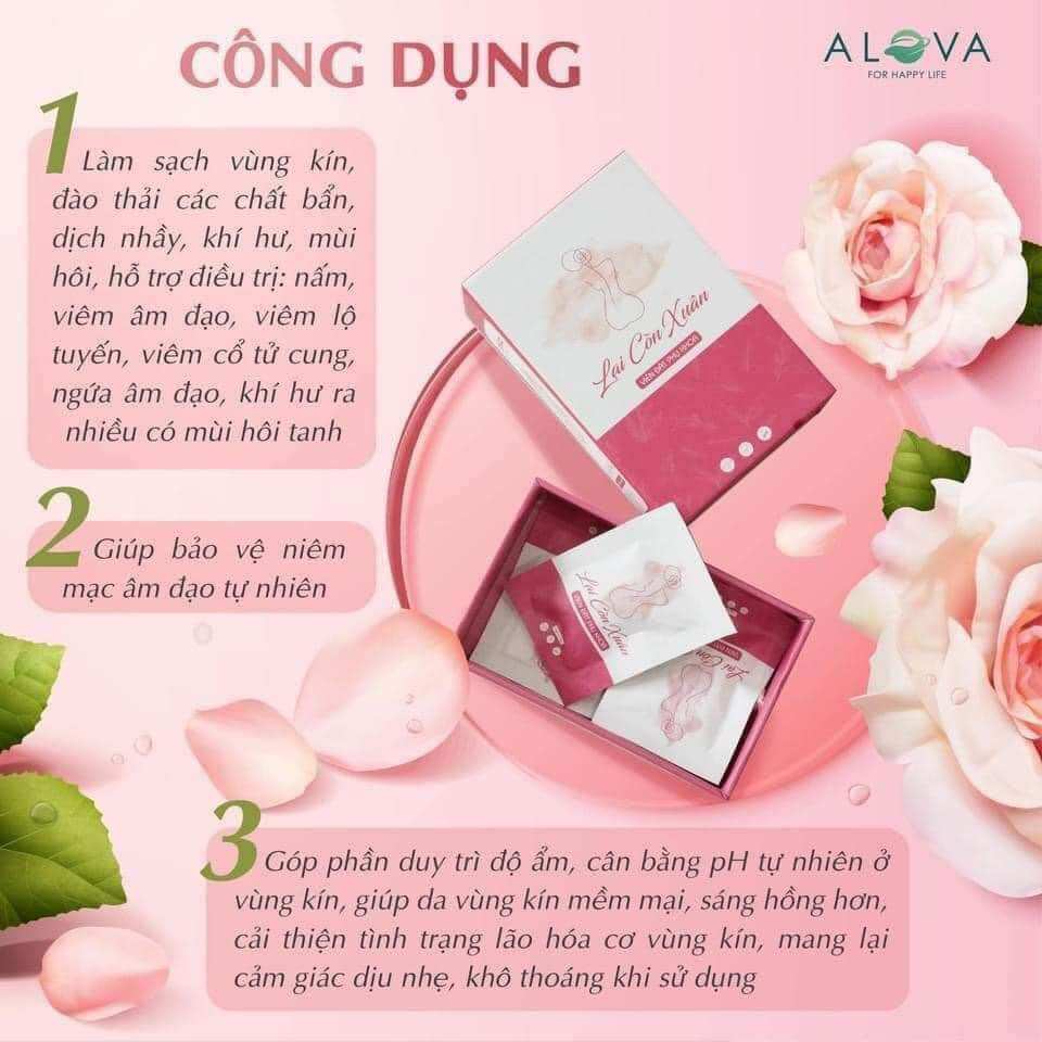 Viên đặt an phụ khoa dova hàng chuẩn