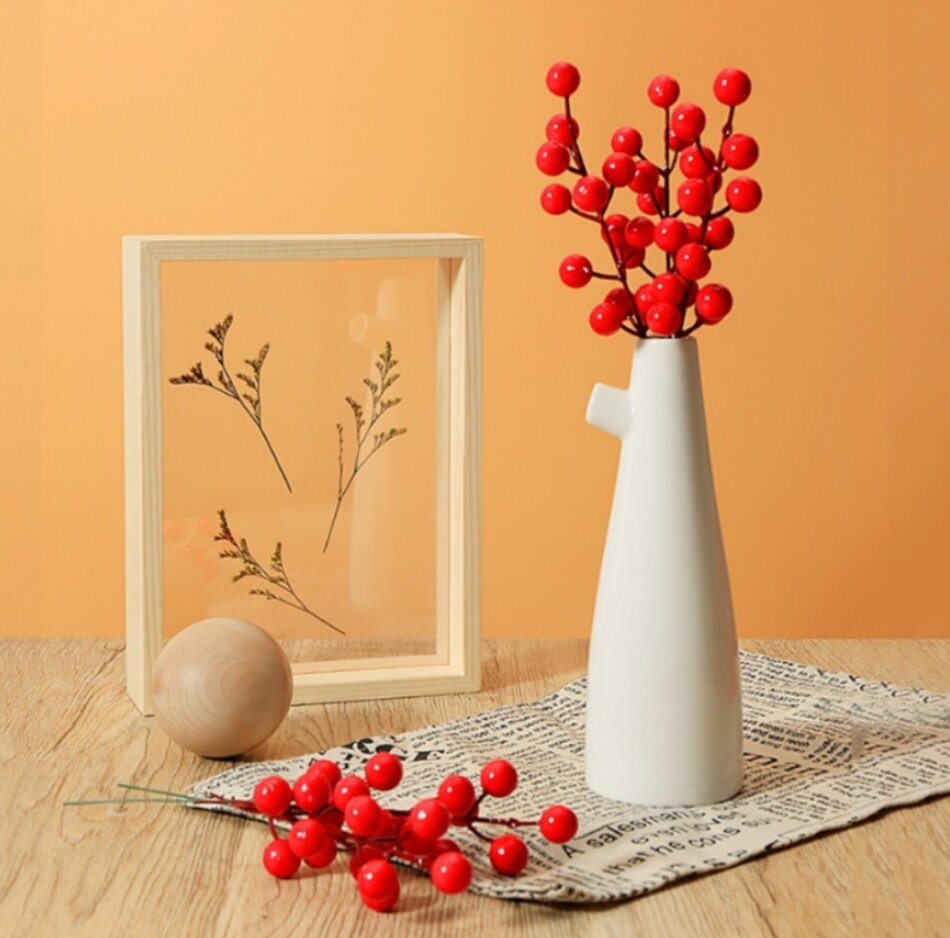 Nhánh Cherry đỏ, Nhánh Đào Đông Trang Trí