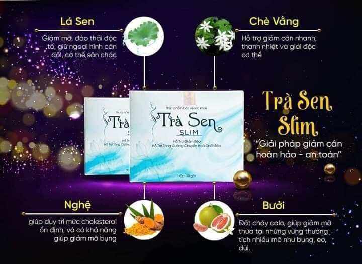 Trà Sen Slim giảm cân