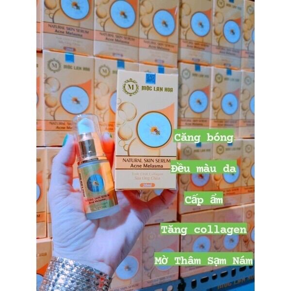 Serum tinh chất collagen sữa ong chúa ,mộc lan hoa ,20ml