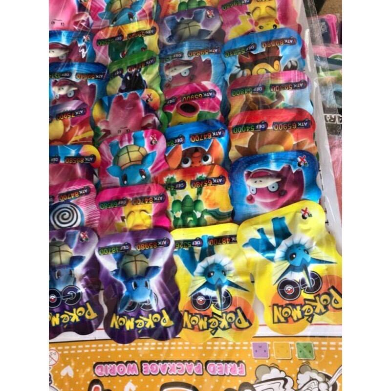 vỉ đồ chơi nổ pokemon siêu đẹp 40q