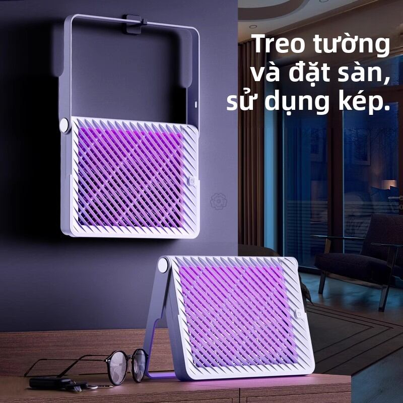 ZCA | Đèn Diệt Muỗi Không Tiếng Ồn Thân Thiện Với Bé Kiểm Soát Côn Trùng Vật Lý Siêu Âm