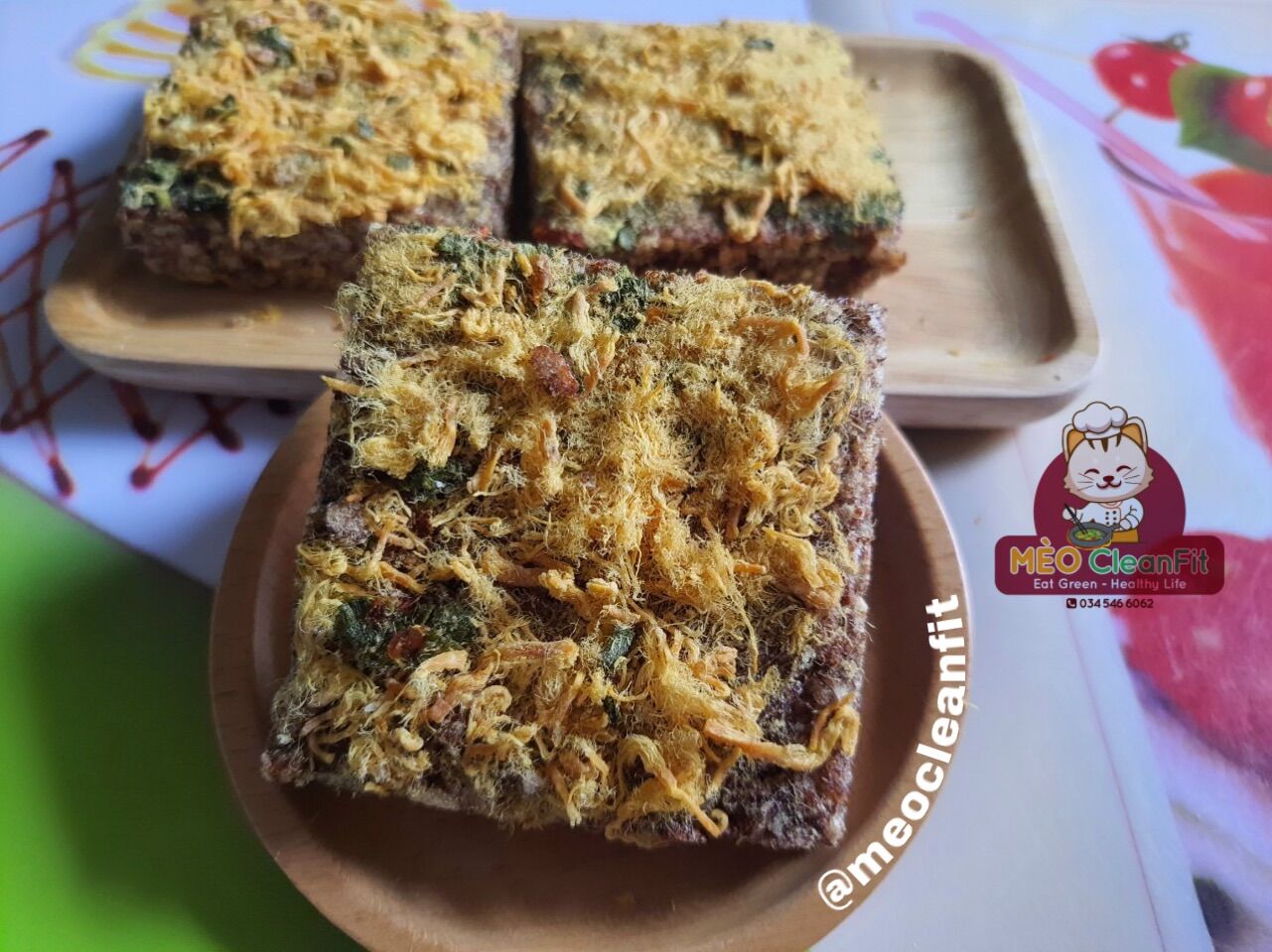 Cơm cháy gạo lứt chà bông túi 250gr