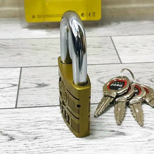 Ổ khoá cửa ZORO 6 phân 4 chìa