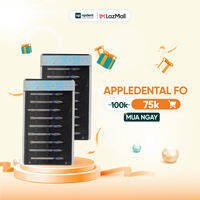 Mũi khoan nha khoa AppleDental FO mũi khoan kim cương nha khoa hình búp lửa độ bền cao ứng dụng linh hoạt (Vỉ 10 mũi)