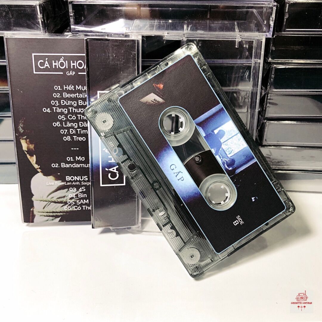 Băng cassette Gấp - Cá Hồi Hoang (Custom Cassette Tape)