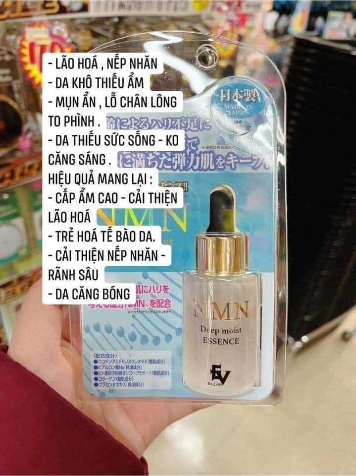 Serum trẻ hóa da NMN Deep Moist Essence 30ml Nội địa Nhật chính hãng