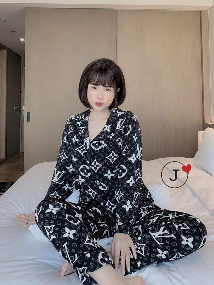 Bộ Pajama Tay dai Quần Dài Freesize ( IB chọn mẫu)