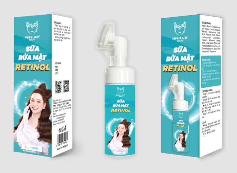 CHÍNH HÃNG SỮA RỬA MẶT RETINOL