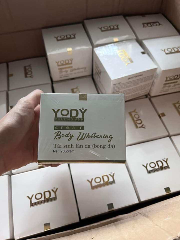 Tái tạo da body bong - yody white phương anh