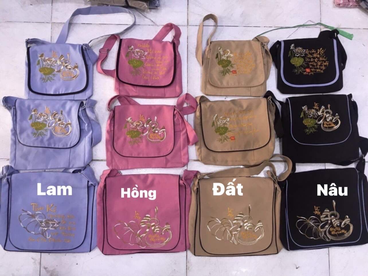 Túi vãi đi Chùa _ Túi Vãi đeo chéo