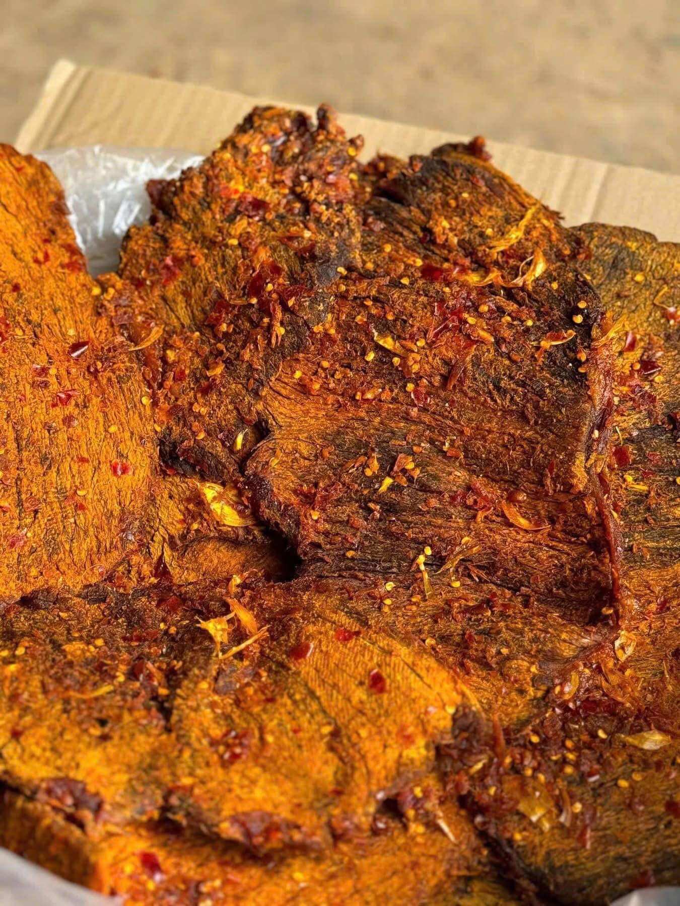 KHÔ BÒ MIẾNG MỀM CỦ CHI NGUYÊN MIẾNG (250GR)