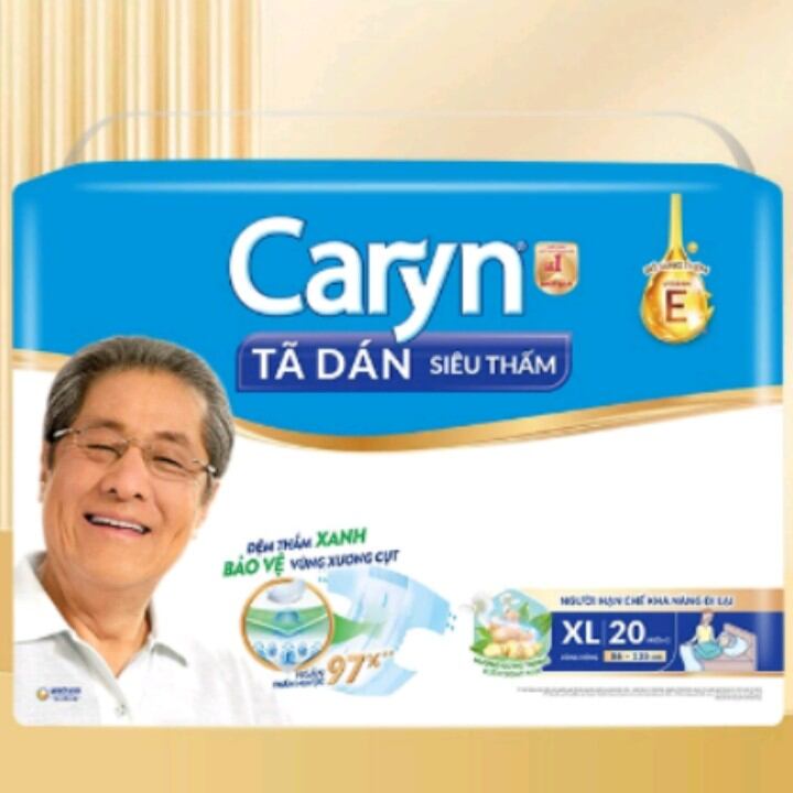 Tã dán Caryn M20, L20, xl20miếng