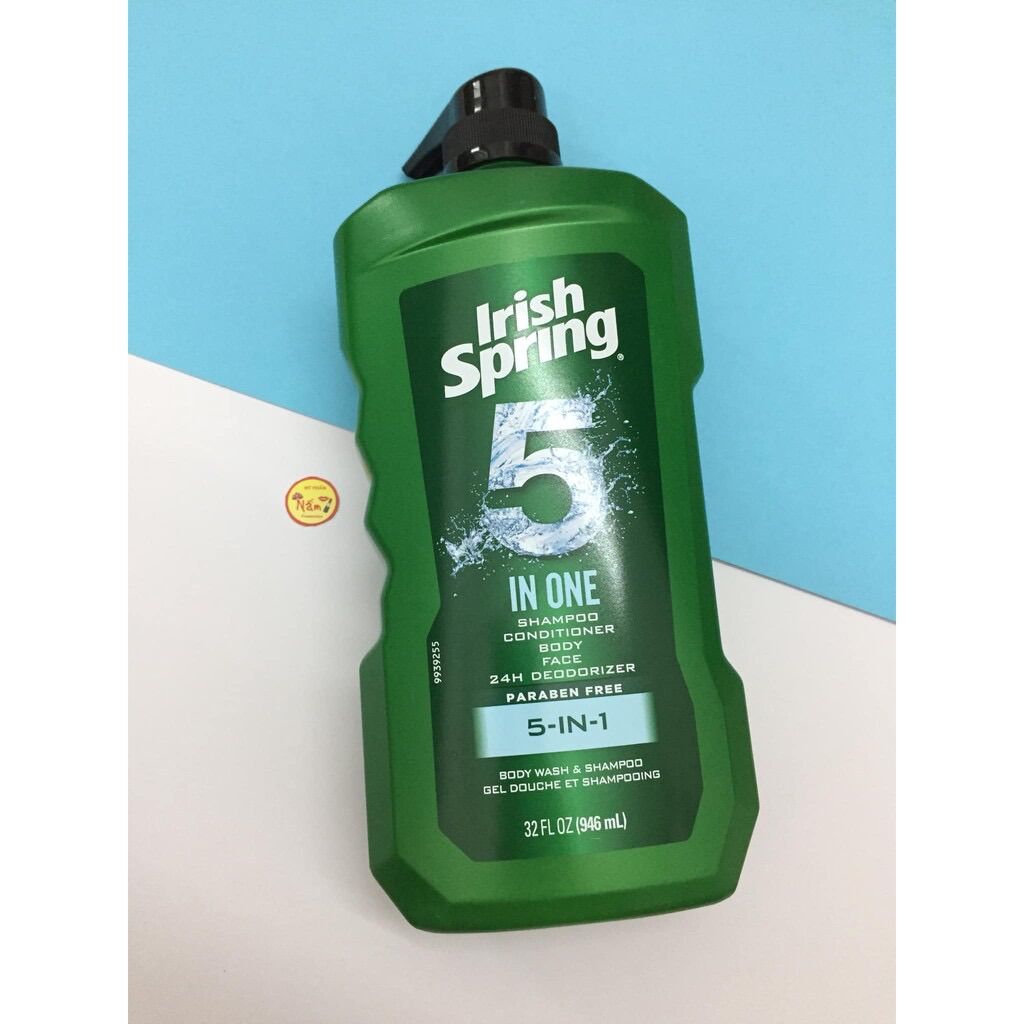 Sữa tắm-gội nam IRISH SPRING 946ml