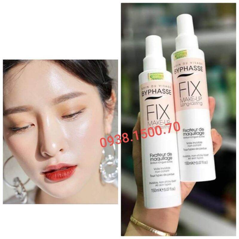 Xịt khóa nền byphasse fix make up long lasting 150ml