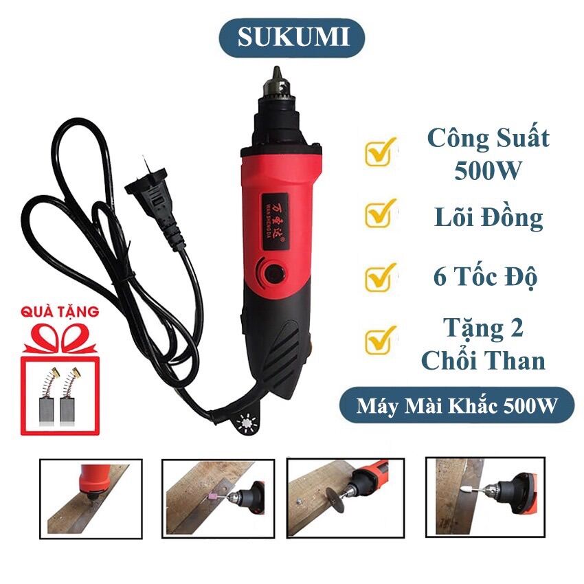 Máy mài khuôn, máy mài khắc đa năng mini cầm tay 500W nhỏ gọn
