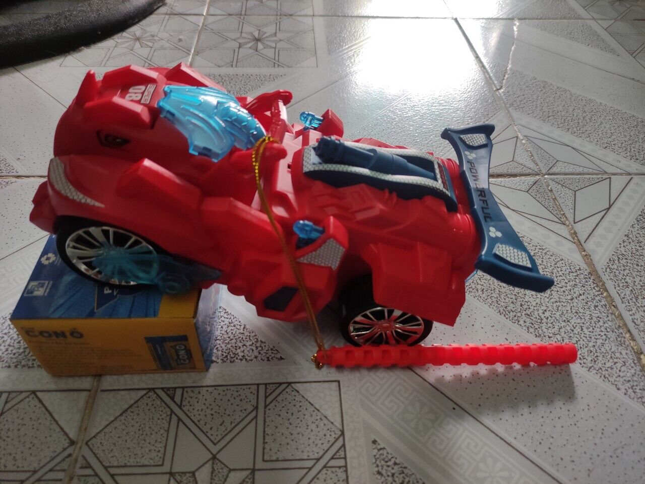 Xe Robot biến hình có nhạc