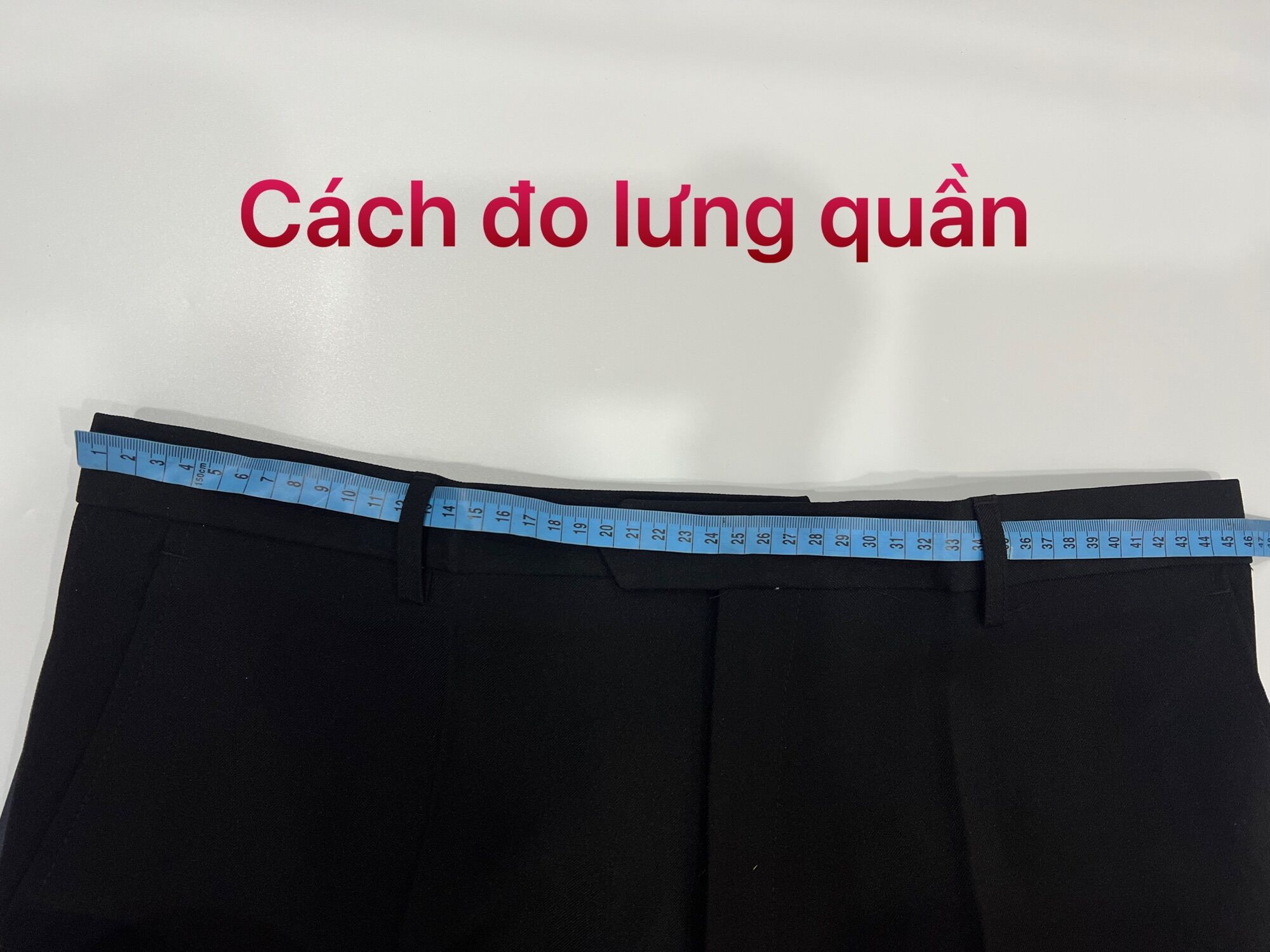 (47kg-95kg) QUẦN TÂY NAM ĐEN HÀN QUỐC SZ28-39