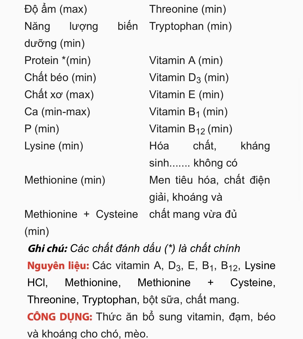 Sữa Cao Cấp Bio-Milk cho Chó Mèo gói 100gr