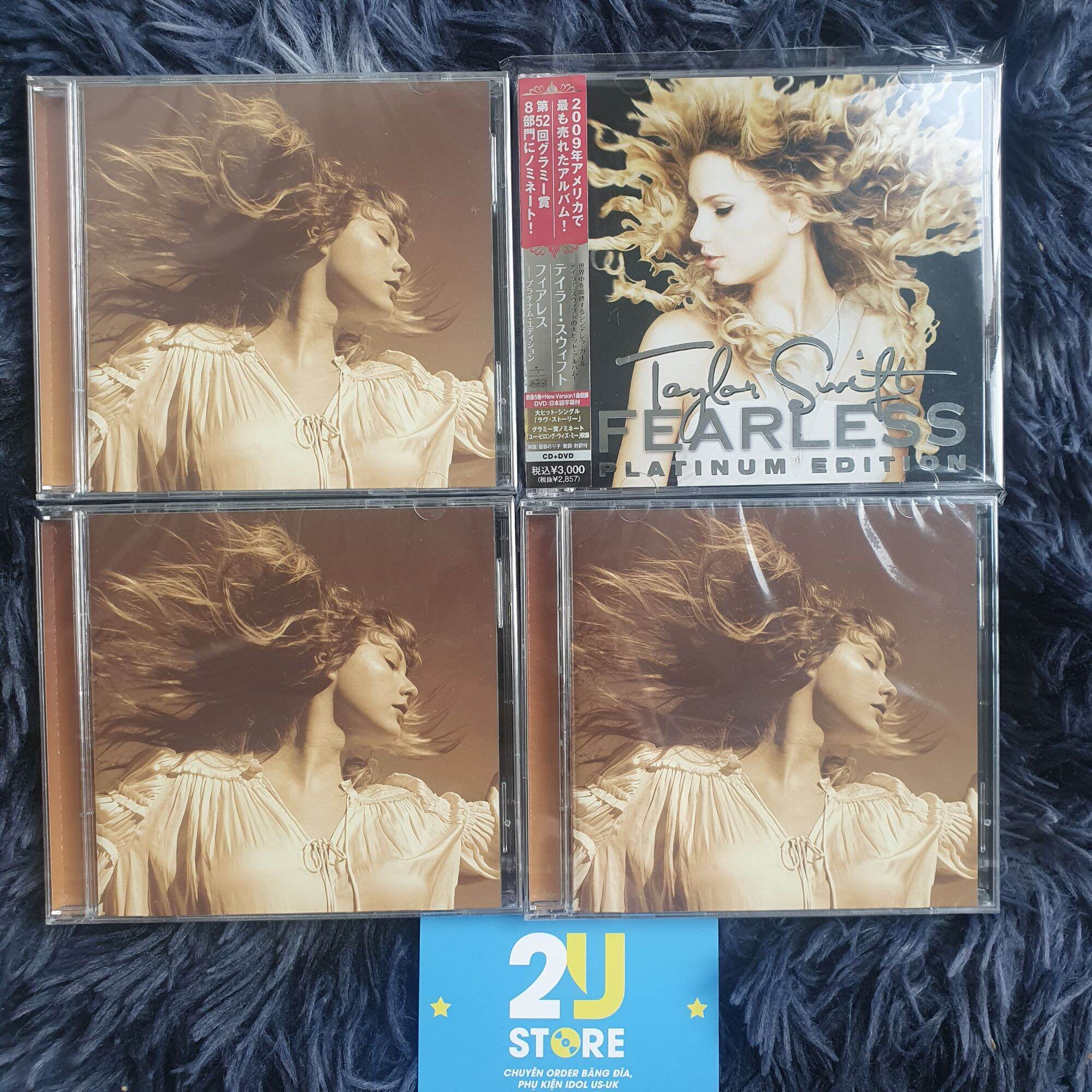 CD album Fearless (Taylor's Version) - Taylor Swift 2U Store CDs